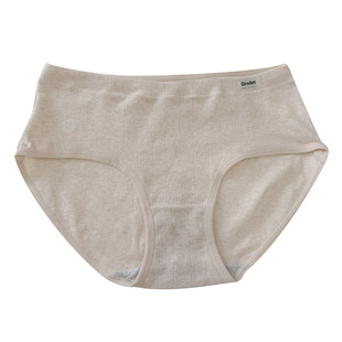 A类婴儿棉纯棉内裤女士7A抑菌原棉中低腰运动全棉裆包臀三角短裤