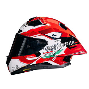 MOTORAX摩雷士R50SPRO摩托车全盔男女四季大尾翼机车百花齐放头盔