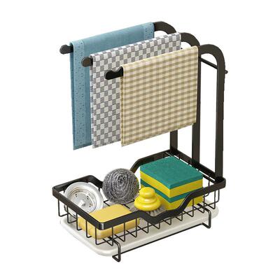 台面置物架海绵洗碗布收纳神器