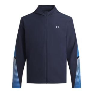 安德玛官方UA秋冬Velociti Storm男子梭织跑步运动外套6005900