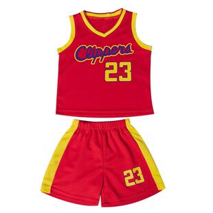 男童球衣3儿童5岁速干男孩宝宝篮球服幼儿透气夏季小童运动服套装