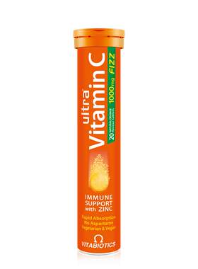 VITABIOTICS维生素c泡腾片1000mg