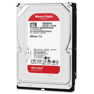 西部数据（WD）红盘PLUS WD20EFPX/ZX垂直记录NAS存储机械硬盘2TB