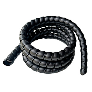 螺旋缠绕胶管洗车机高压水管液压油管加油管电线耐磨防晒保护套。