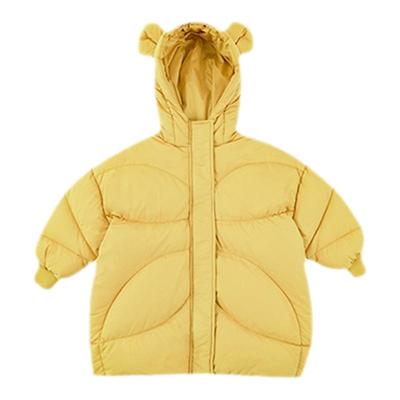 立体小耳朵可爱门襟袖口罗纹