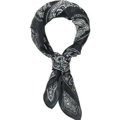 兰诺真丝桑蚕丝腰果印花丝巾女