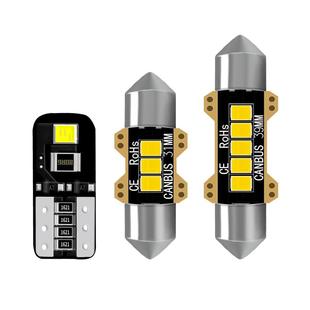 阅读灯led车内灯超亮12v汽车室内24v驾驶室顶灯照明灯t10双尖灯泡