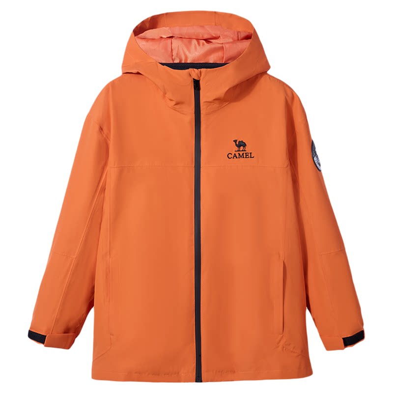 骆驼儿童冲锋衣三合一女童登山服