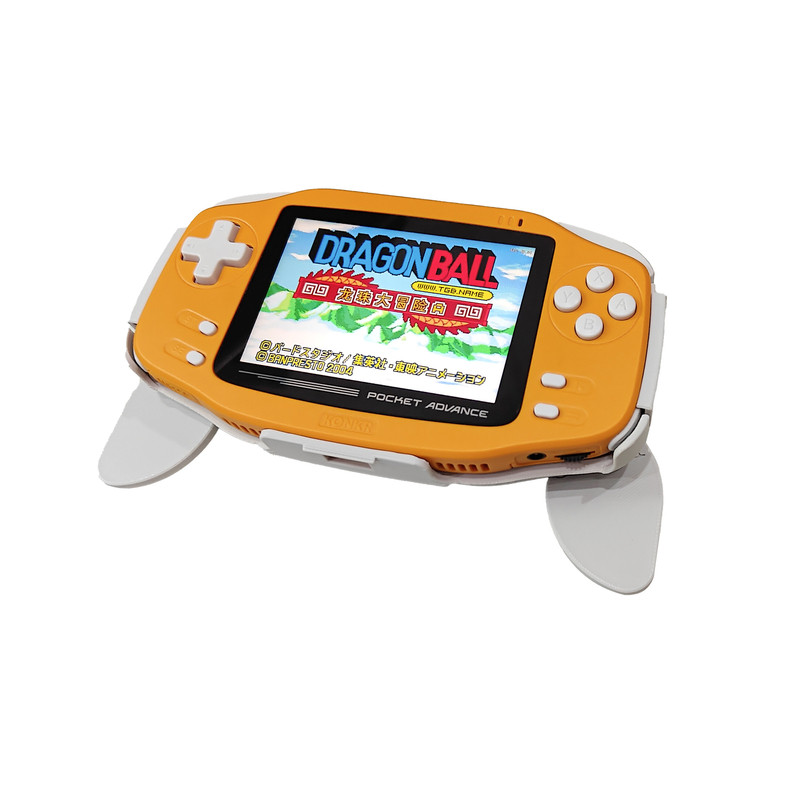 KONKR Pocket Advance 复古掌机握把保护壳可拆卸屏幕摇杆保护盖