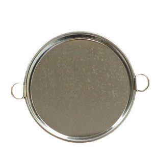 凉皮锣锣面皮罗罗蒸做肠粉凉皮盘粉皮工具旋子锅铁皮平底圆形家用