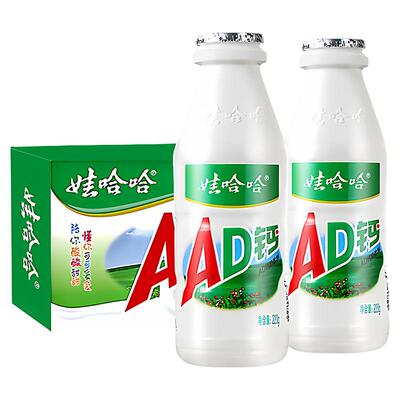 娃哈哈AD钙奶原味220g*24瓶整箱