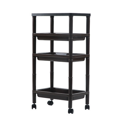 茶花多功能卫生间可移动收纳架