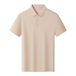 冰氧棉polo衫工作服t恤定制logo短袖夏季男女公司团体办公室翻领