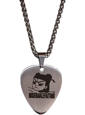 哪吒痛仰乐队项链钛钢定制学生