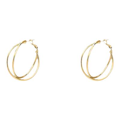 srrmhyn交叉大耳圈高级感气质