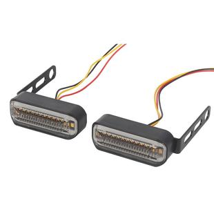 12v摩托车改装转向灯电动车流水闪光转向灯转弯灯前后方向灯防水