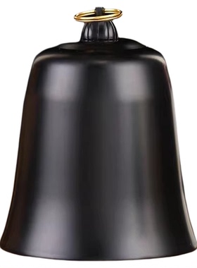 铜帝钟风铃挂件庭院风水铜铃铛摆件家居佛堂手敲钟中式大门挂饰