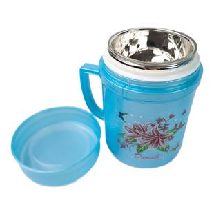 【健康玻璃内胆】大口径保温杯便携男女喝水杯男家用中药泡茶杯子