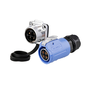 凌科LP-20防漏电2 3 5 7 9 12芯防水母头公座航空插头连接器220V