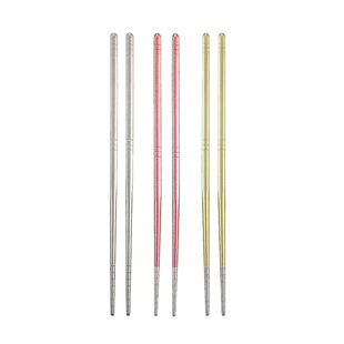 【K姐推荐】IMOGY艾曼格纯钛家用筷子礼盒套装防滑筷彩色冰花钛筷