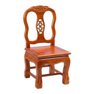 小椅子儿童靠背椅家用客厅板凳中式实木凳子复古板凳宝宝矮凳座椅