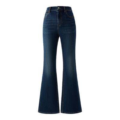 ELAND时尚喇叭牛仔裤女