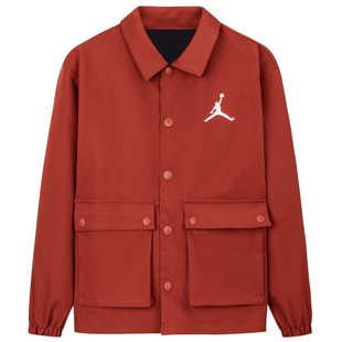 【双面穿】Jordan儿童装男童夹克2026春秋新款薄款外套春装拜年服
