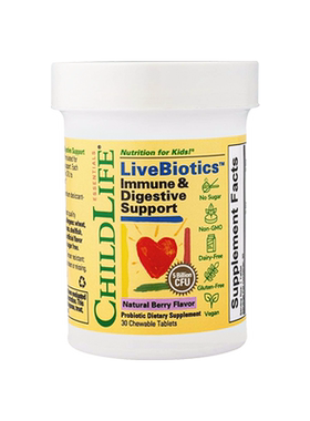 ChildLife童年时光益生菌咀嚼片