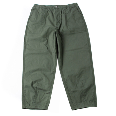 日系宽松微锥休闲九分裤