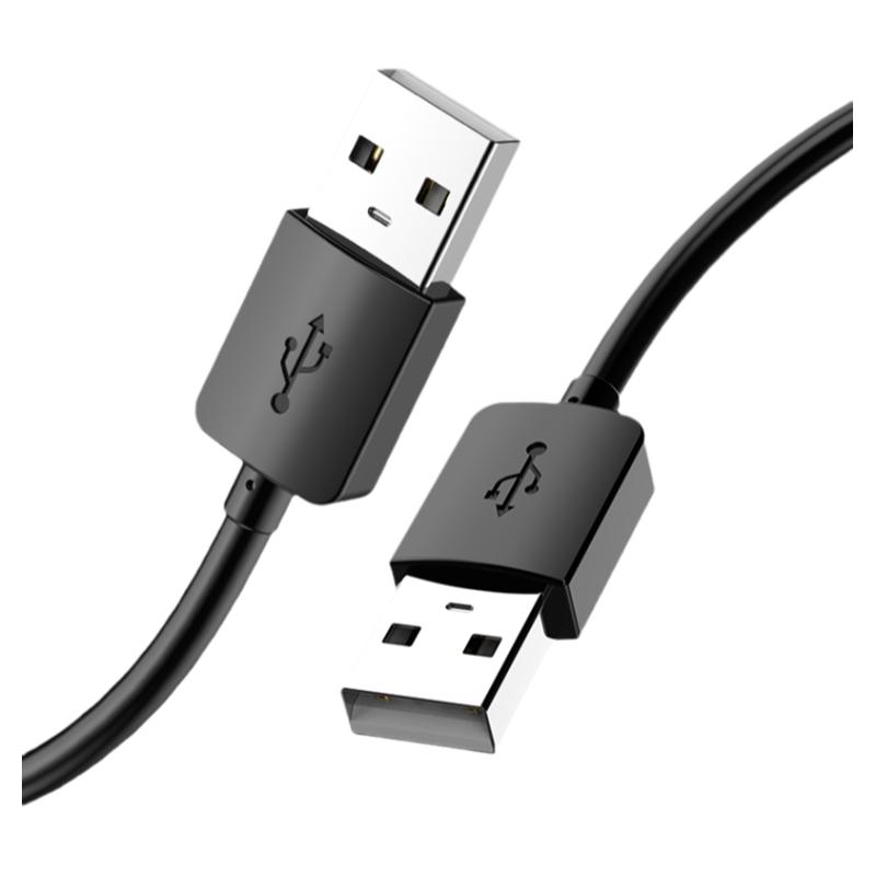 双头usb3.0数据线公对公双公头连接线2米高速传输移动硬盘盒笔记本电脑散热器机顶盒子写字板摄像头车载加长