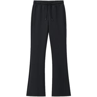 【Annie同款】特步本命裤丨秋冬款高腰显瘦喇叭裤提臀运动女裤