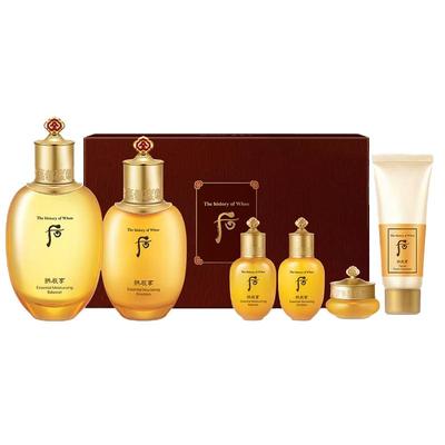 WHOO后拱辰享气韵生水乳套盒礼盒装补水保湿祛黄提亮肤色正品官方