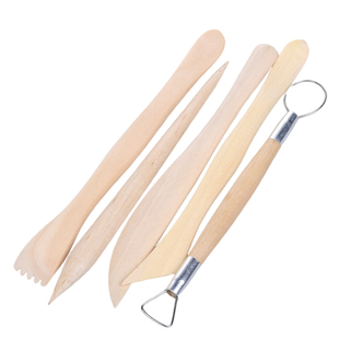 DIY精雕油泥刀软陶泥塑手办粘土工具陶艺工具油土雕刻工具5件