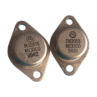 MJ2955 2N3055原装拆机  金封配对管TO-3 测好发货 现货一对