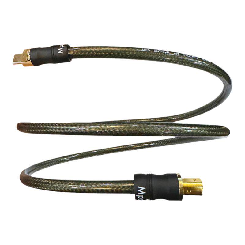 Mps进口音频线 HD-920发烧音响CD解码DAC数字信号4N纯银USB线
