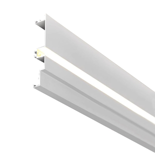 欧普照明免吊顶双眼皮一体线型灯槽明装发光顶角铝合金石膏线灯带
