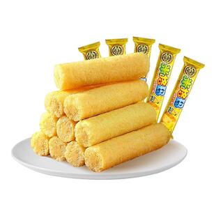 徐福记米格玛夹心米果卷好吃零食独立包装小吃饼干棒休闲食品正品