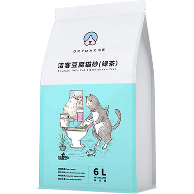 洁客豆腐猫砂奶香绿茶