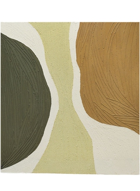 ins清新森系厚肌理餐厅手绘油画