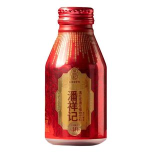 潘祥记滇红玫瑰花原汗330ml*6瓶云南特色鲜花植物饮品花青素