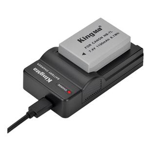 劲码NB-7L电池充电器适用佳能PowerShot G10 G11 G12 SX30 SX30IS数码相机照相机非canon原装备用锂电池nb7l