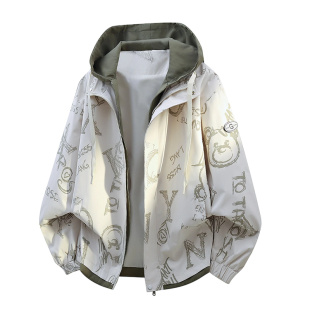 NASA STUSY美式复古2026春秋装新款男款假两件工装夹克高级感外套