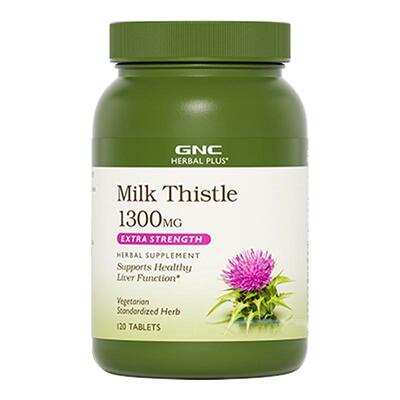 GNC健安喜水飞蓟护肝片120粒