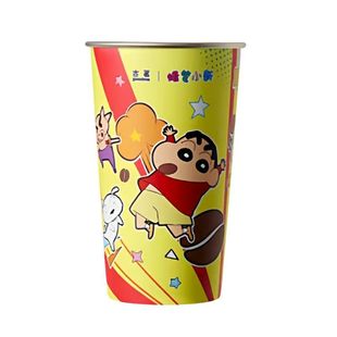 蜡笔小新联名古茗周边二创冷变杯小新高颜值可爱喝水咖啡杯子变色