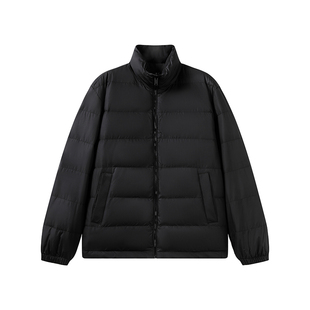 星期六90白鸭绒立领轻薄排骨羽绒服男2025冬季新款加厚保暖外套女