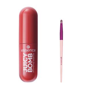 艾森丝essence果汁泡弹精华唇蜜镜面水光持色显白学生唇釉口红07