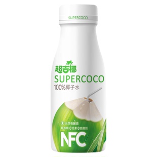 超吉椰100%纯椰子水nfc生榨椰汁椰子汁小青柠椰子泰国香水椰解腻