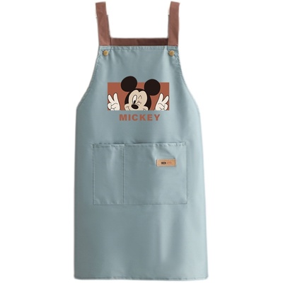 围裙浩瑾PVC防水防油卡通