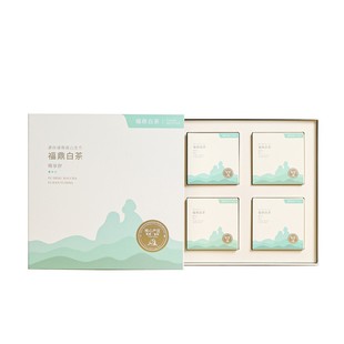 通宇福鼎白茶陈皮白茶40泡饼干茶老白茶白牡丹礼盒空盒茶叶盒包装
