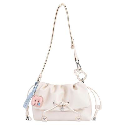 米菲云朵包2025年新款包包女纯色时尚休闲百搭单肩腋下斜挎小包女